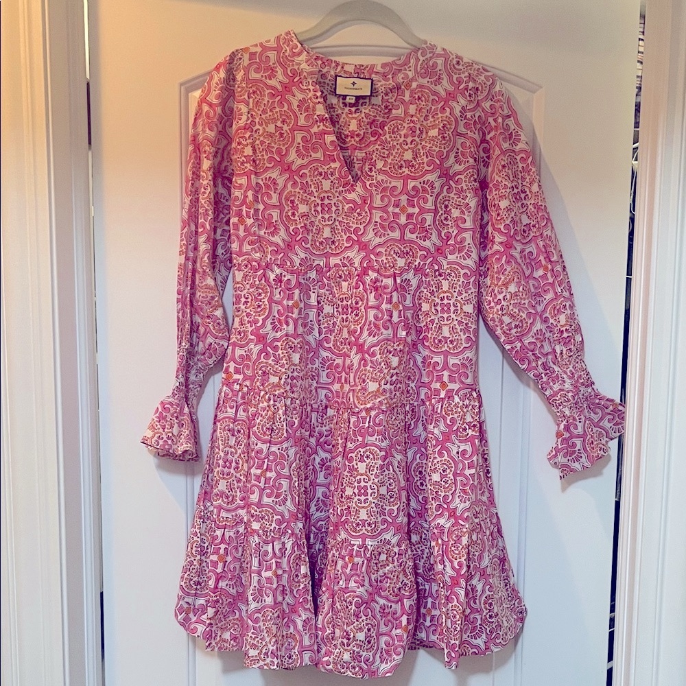 Tuckernuck Pink and White Floral Dress